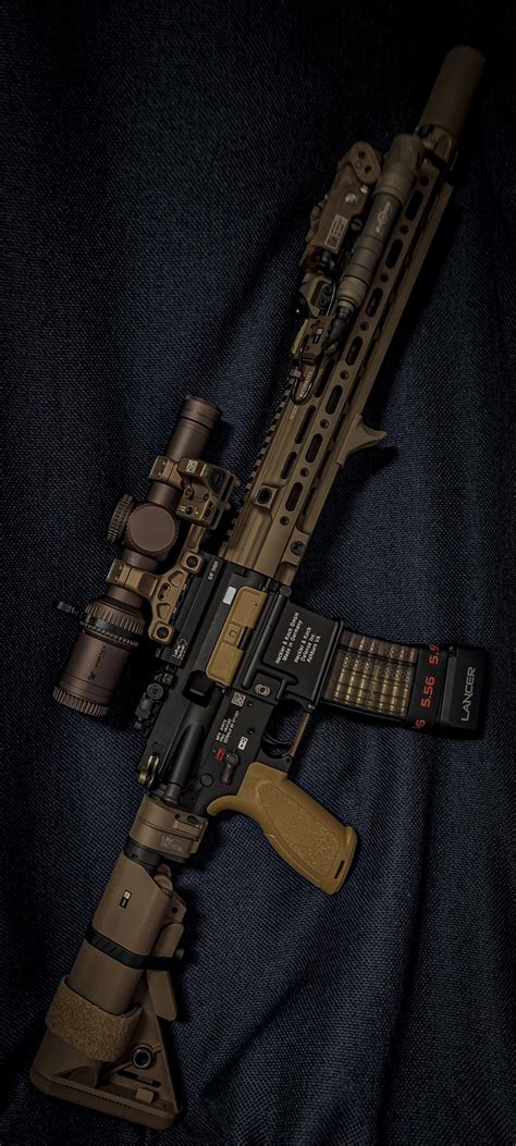 Except for the receiver, barrel, trigger groups and bcg, it's all RS original parts. . Viper tech hk416